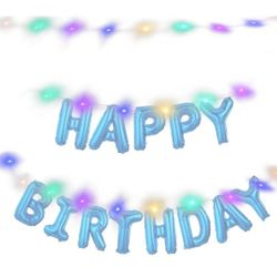 happy birthday balloons