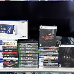 PlayStation 5, PlayStation 4, PlayStation 2 & Nintendo Switch Games 