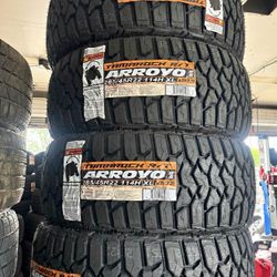 285/45/22 ARROYO set de 4 llantas nuevas disponibles 📍🫡