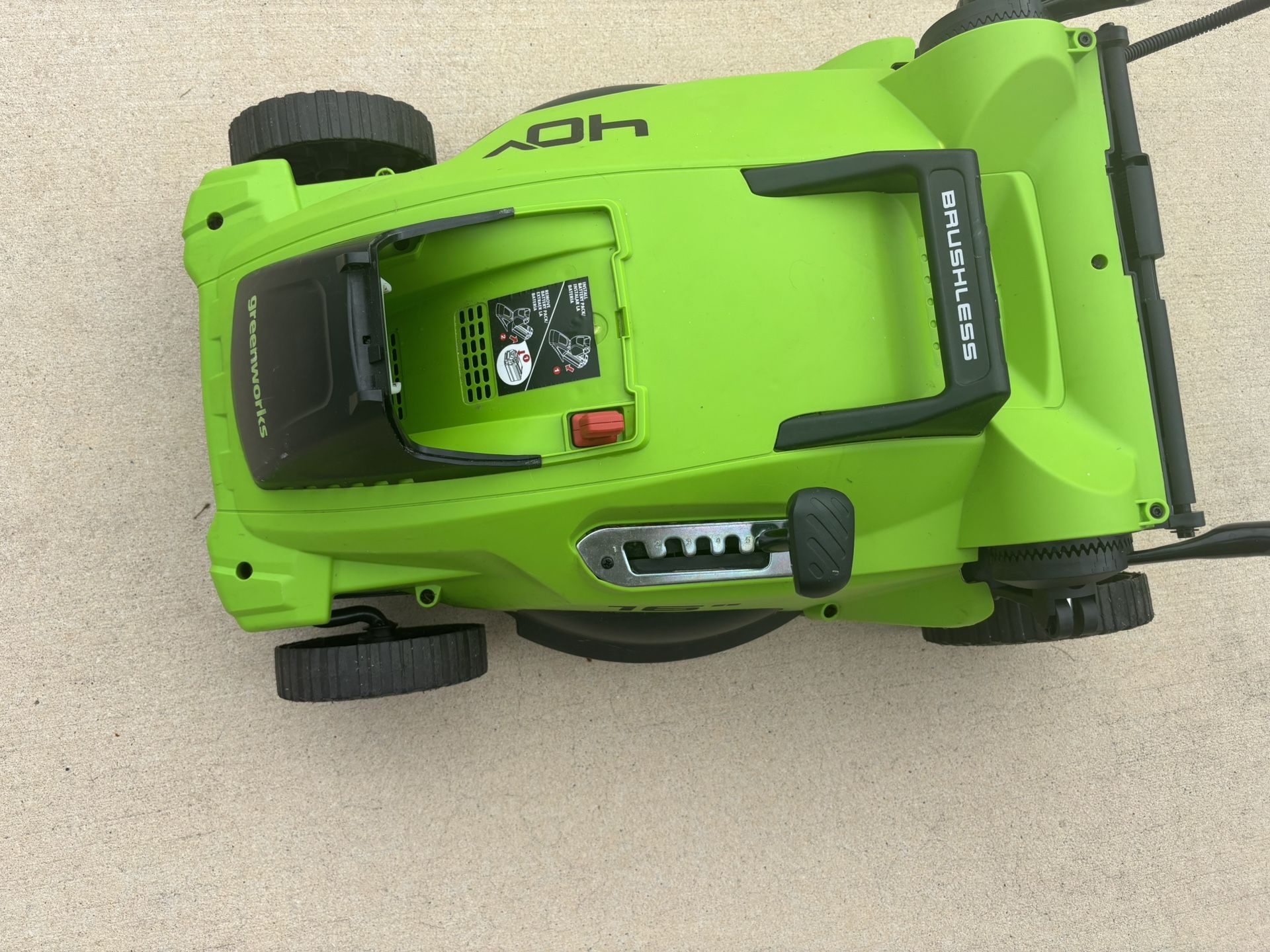 Greenworks 40v Lawnmower 