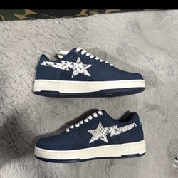 Just Don X Bapesta #1 Navy Python 