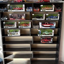  1/24 Scale Model Car Wood Display Stand 