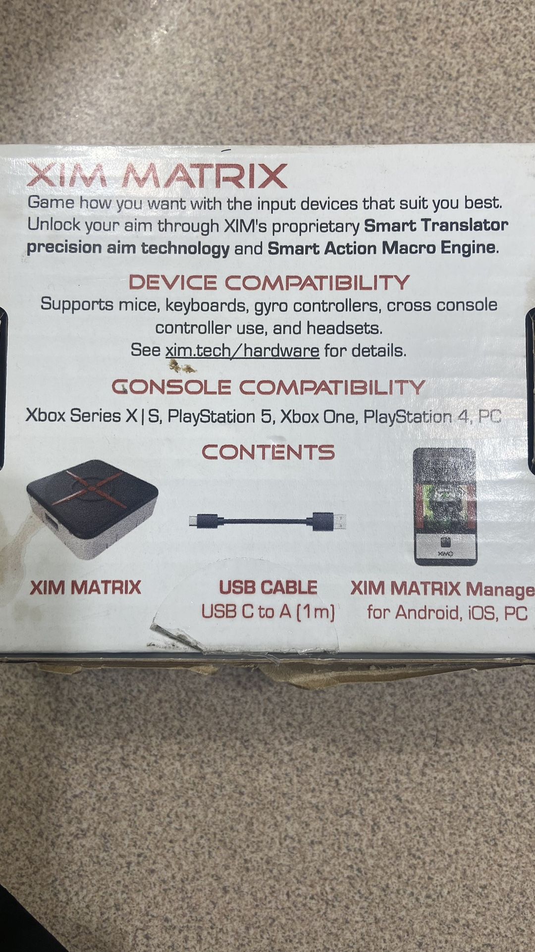 Xim Matrix