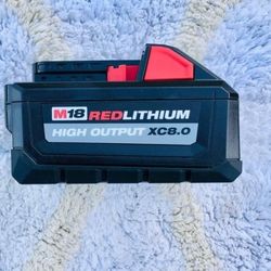 Milwaukee 8ah Battery 