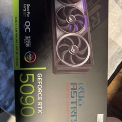 RTX 5090 ROG Astral Overclocked Triple Fan 32GB GDDR7 PCIe 5.0 Graphics Card