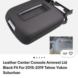 Armrest lid for Chevy Tahoe  Yukon  2015-2019