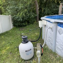 Pool and deck
