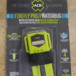 ACR FIREFLY PRO WATERBUG SOLAS  A1-26-0620 REV C NEW