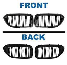 G30 Glossy Black Double Slats Kidney Grille