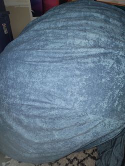 6ft Ultimate sack bean bag with removable washable cover