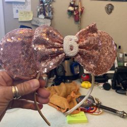 Sequin Mickey ears