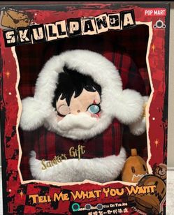 Pop Mart Skullpanda Santa's Gift Plush bag