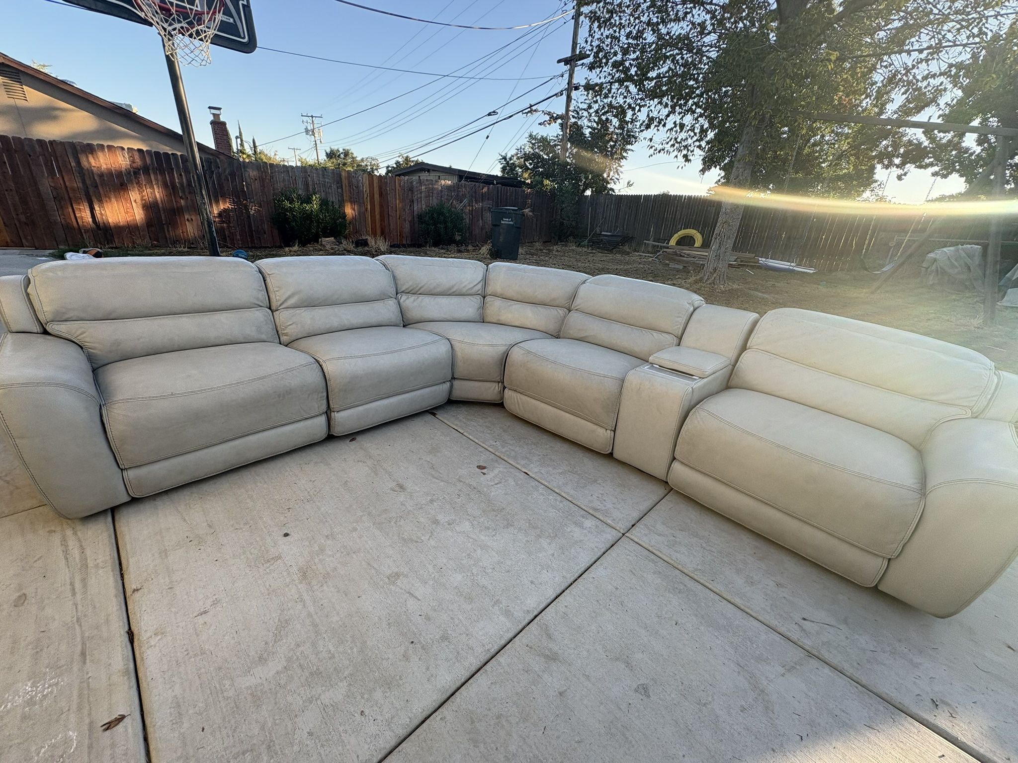 Leather Couches/Sofa