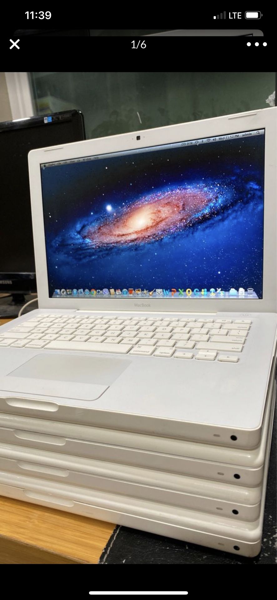 13.3” MacBook laptop computer(2008) MacOS 10.7.5
