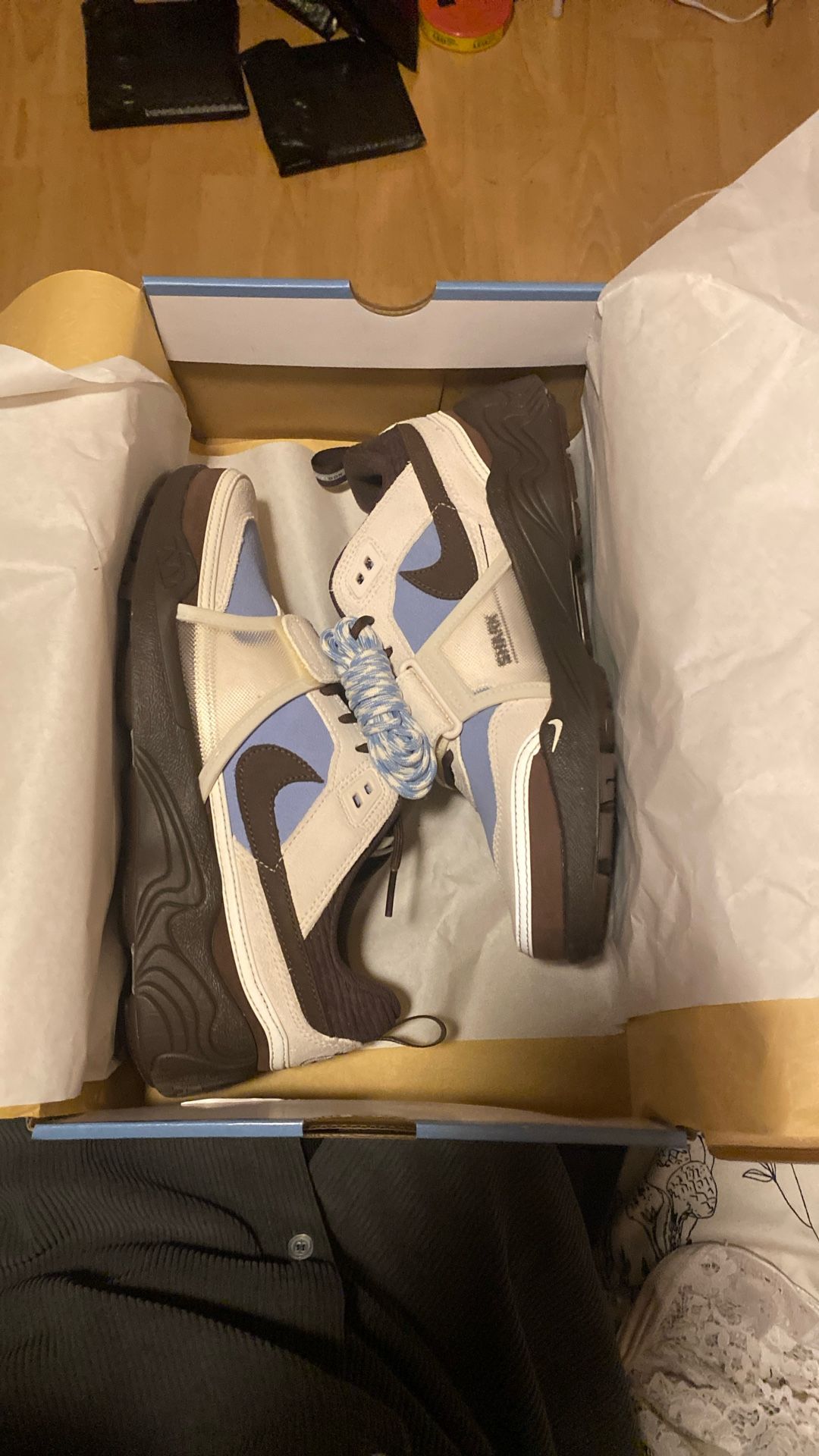 Travis Scott x Cactus Jack x Nike Zoom Field Jaxx “Leche Blue” Men’s Size 10 New