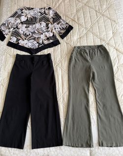 Women's clothing (3 items). Size: M.