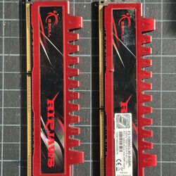 G.Skill Ripjaws DDR3 desktop memory modules (model F3-12800CL9D-8GBRL)