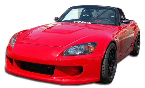 2000-2009 Honda S2000 Duraflex A-Sport Body Kit - 4 Piece - Includes A-Sport Front Bumper Cover (105918) A-Sport Side Splitters (105919) A-Sport Rear 