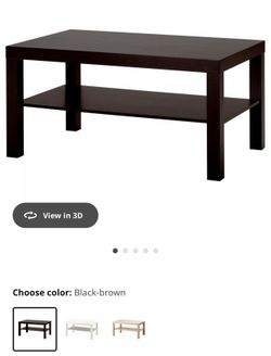 IKEA Coffee Table {black}