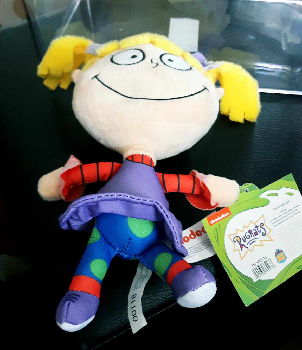 Plush Angelica from Nickelodeon's Rugrats w Tags!