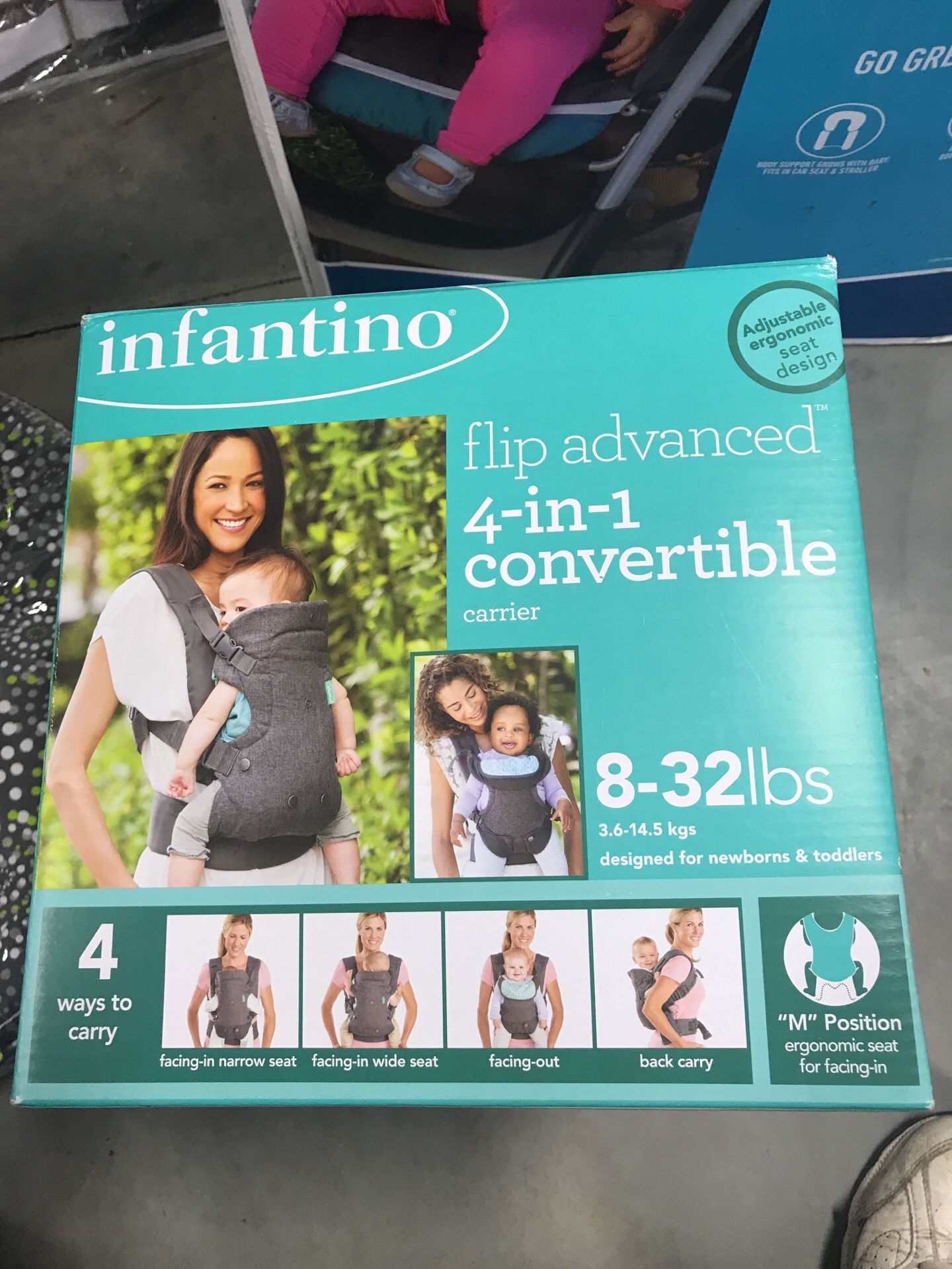 Infantino 4 in 1 baby carrier