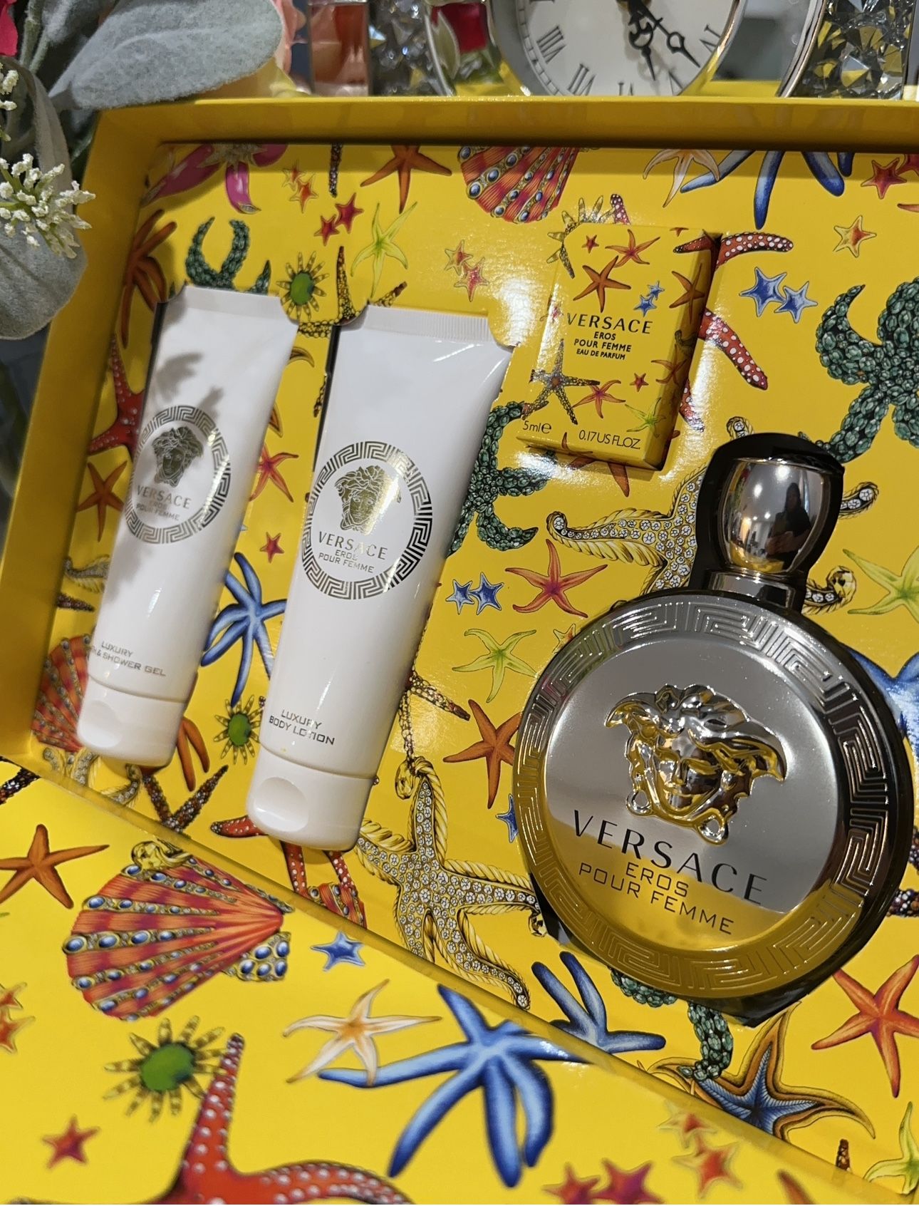 Set Grande Versace Nuevo En caja