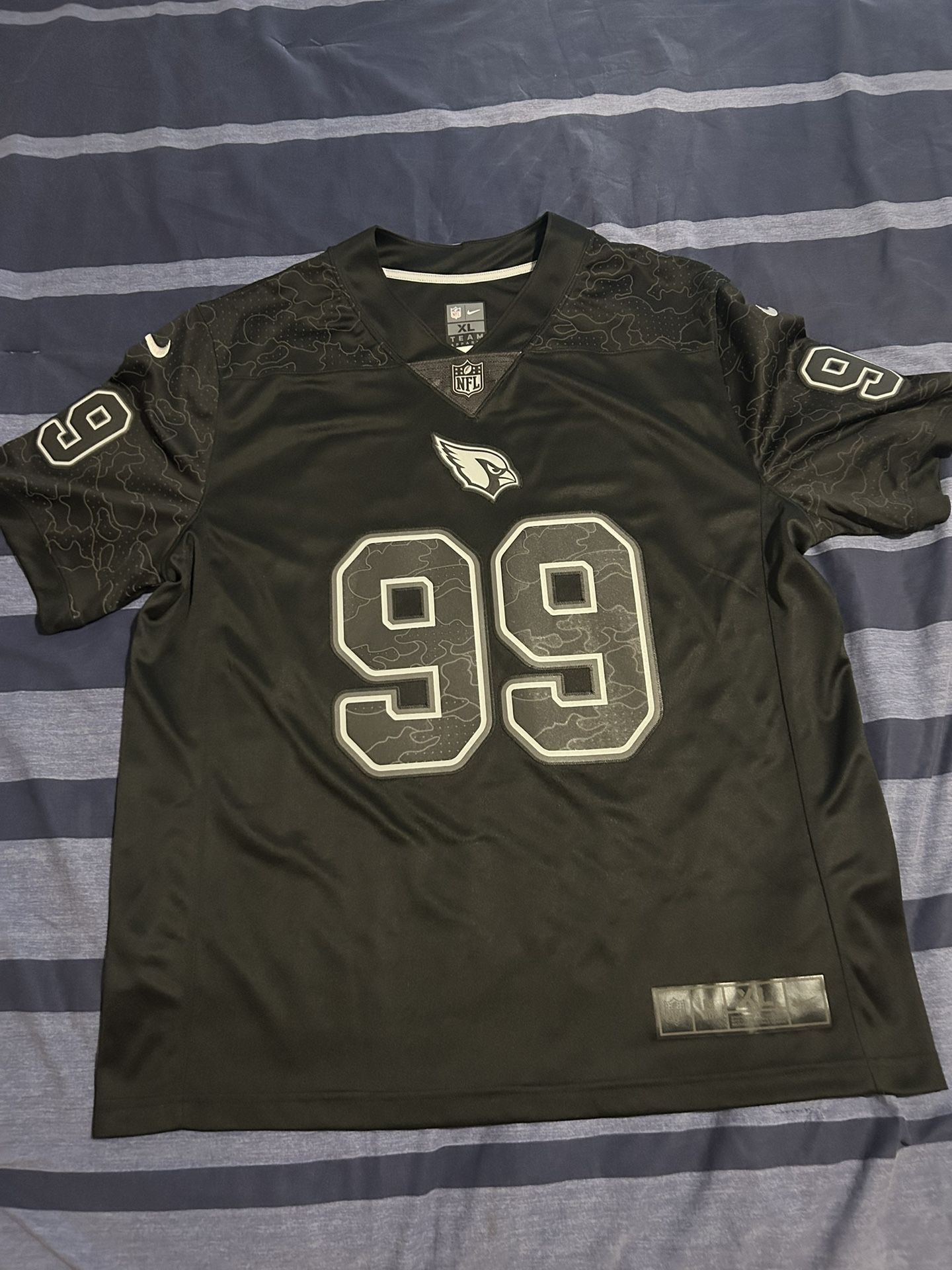 JJ Watt Arizona Cardinals Jersey All Black