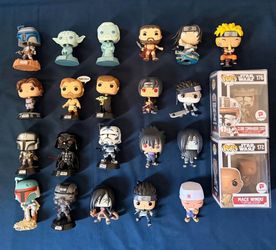 Bulk Naruto & Star Wars Funko POPs