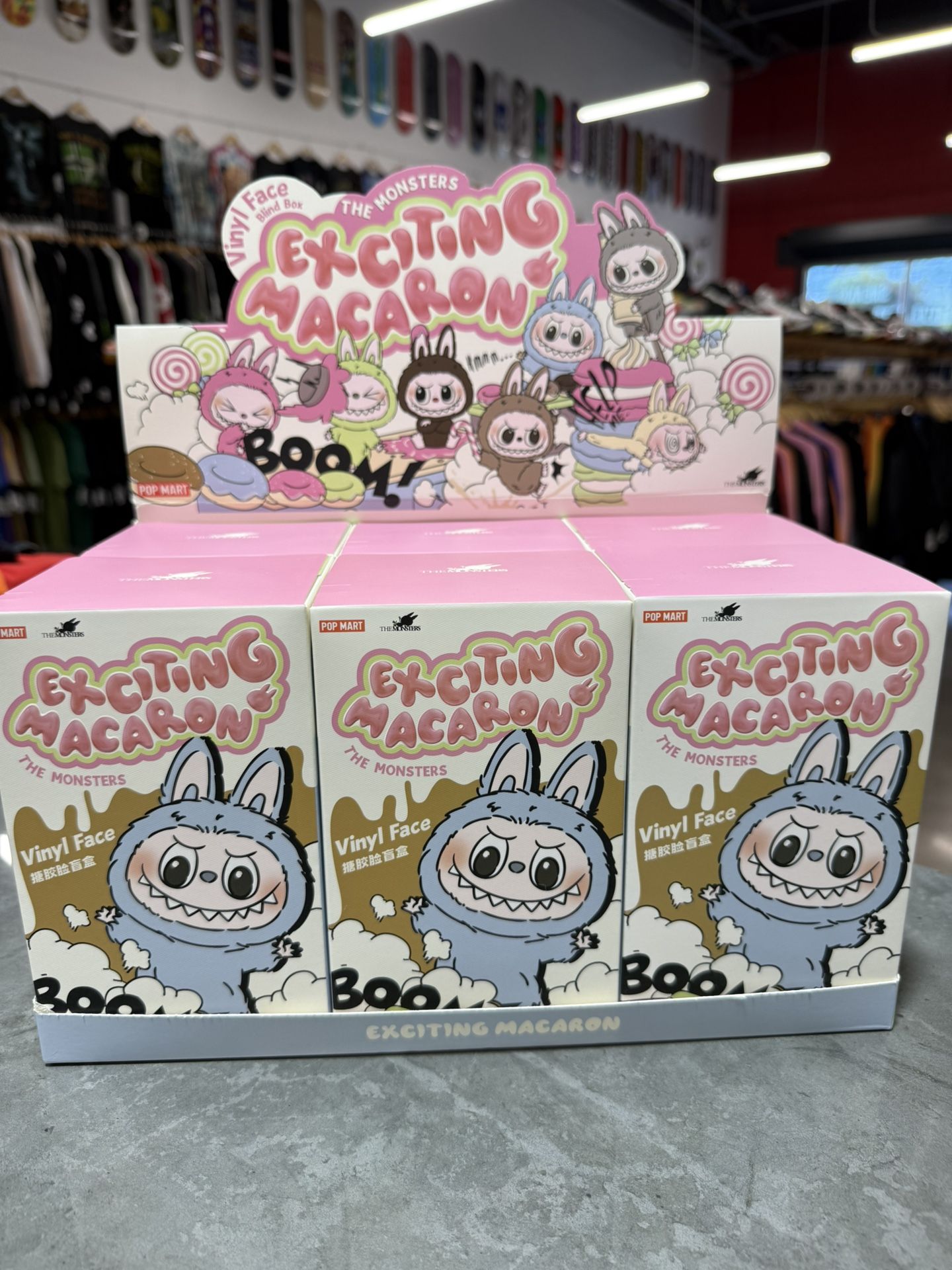 Pop Mart Labubu The Monsters Exciting Macaroon
