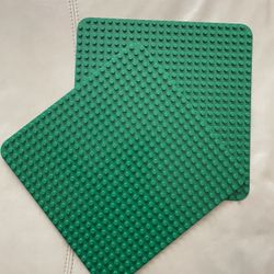 2 Lego Duplo Building Base Plate Boards