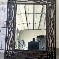 Beautiful Beveled Glass Mirror 