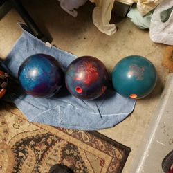 3 Storm Bowling Balls 