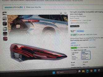 Goopool Tail Light Assembly for Highlander 2022-2023
