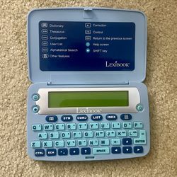 Lexibook English Dictionary and Thesaurus
