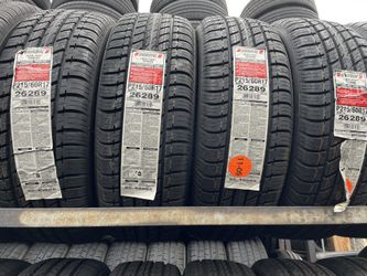4- NEW TIRES 215 60 17 UNIROYAL SUV
