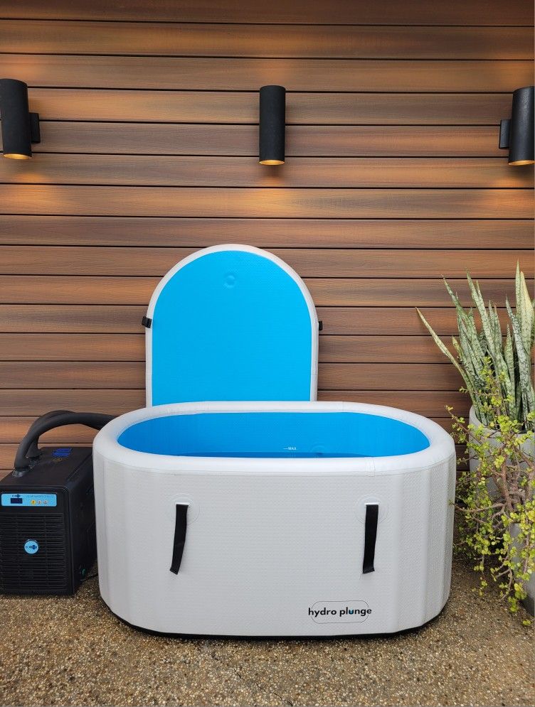 Portable Cold Plunge Full Setup No Ice Needed