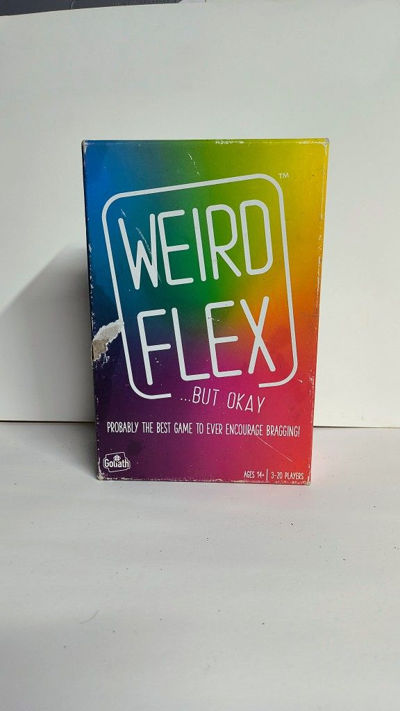 Weird Flex But Okay Card Game All Pieces In Box. Great For All Parties! New