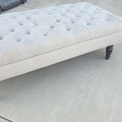 Grey Ottoman 