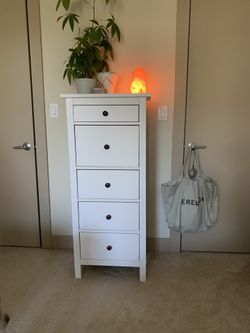 Tall White Dresser