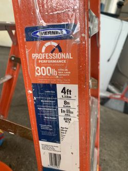 Werner 4ft Ladder