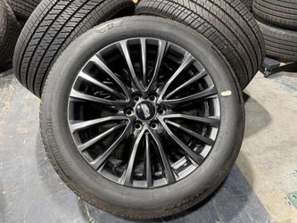 (4) OEM 22" Cadillac Escalade V Platinum OEM 4883 95479 wheels rims BRIDGESTONE LT275/65R20