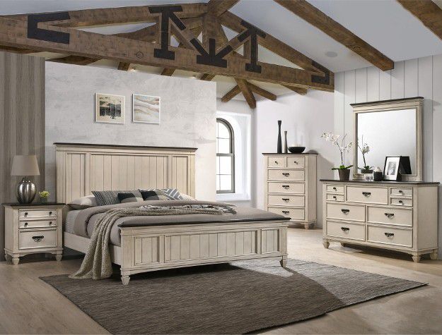 Brand New! 7pc Queen/king Bedroom Set 😍/ Take It home with Only $39down/ Hablamos Español Y Ofrecemos Financiamiento 🙋‍♂️ 