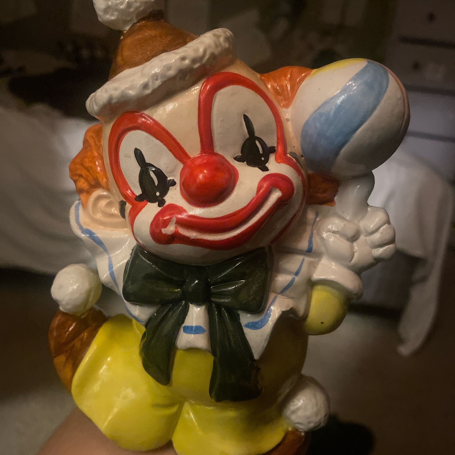 Clown Ceramic Figure