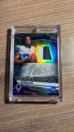 Jaydon Blue Rookie Phenom Auto Patch RC Card /25