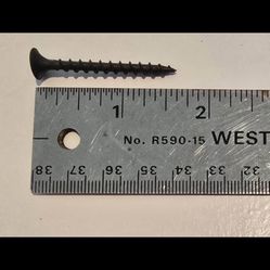 Drywall screws, 1-5/8 inches (1-5/8") (2) 1-lbs pkg, course thread, new/unused 