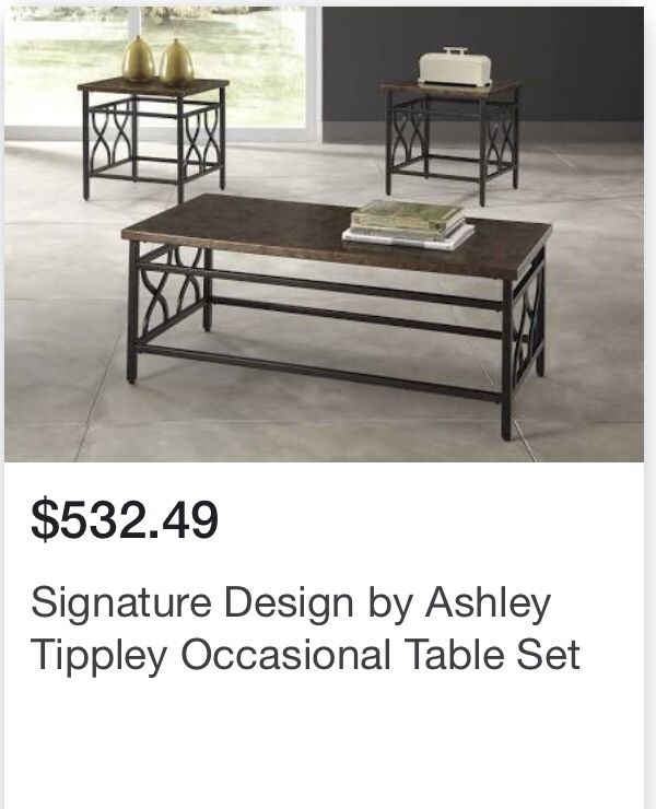 Ashley Furniture Vintage Coffee Table Set 150 For In Rancho Ashley Furniture Vintage Coffee Table Set 150 For In Rancho Cordova Ca Offerup