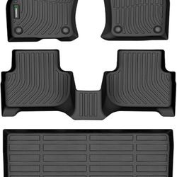 Floor And Trunk Mats/Liner 2022-25 Jeep Grand Cherokee 5 Seat. Not For Wk Or L 