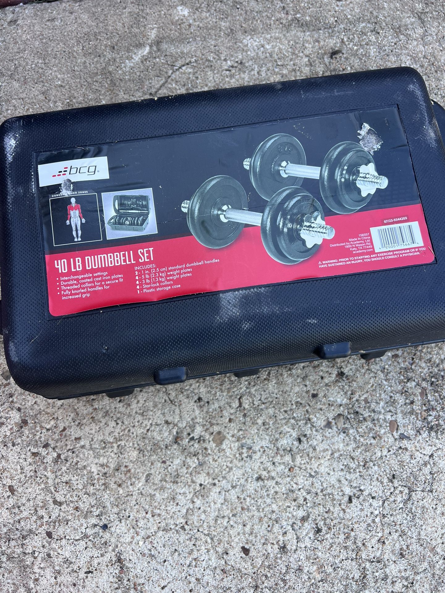 77546 adjustable dumbbell weight set