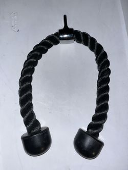 Black Rope Gym Cables 