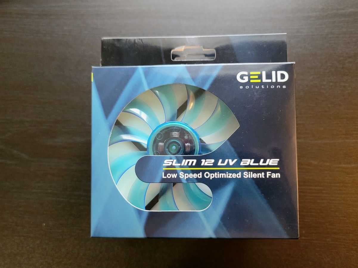 GELID Slim 12 UV Blue Fans
